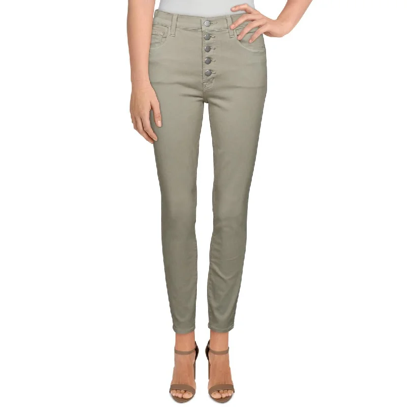 J Brand Womens Lillie Denim Color Wash Ankle Jeans