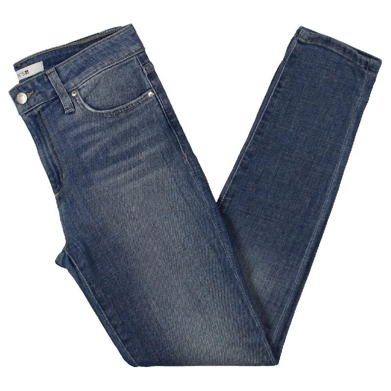 Joe's Womens Wolcott Denim Mid-Rise Ankle Jeans