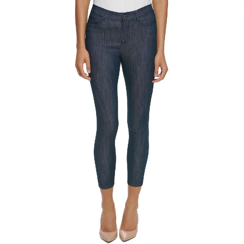 Tommy Hilfiger Womens Ankle Slim Fit Skinny Jeans