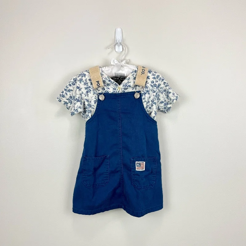 Vintage Polo Jeans Co Ralph Lauren Blue Jumper Set 2T