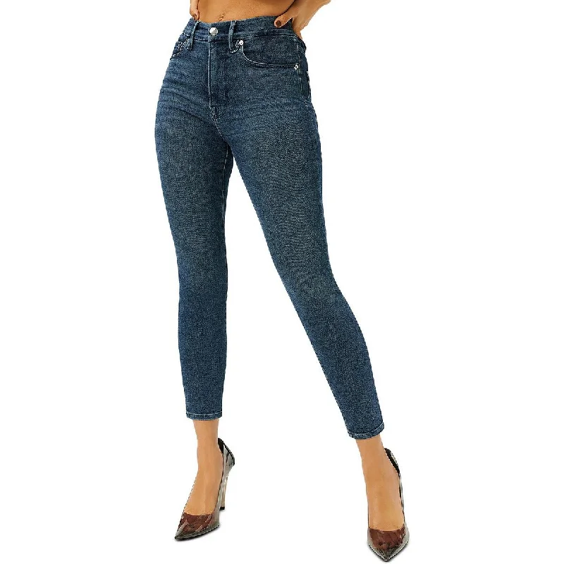 Good American Womens    Denim High Rise Skinny Jeans