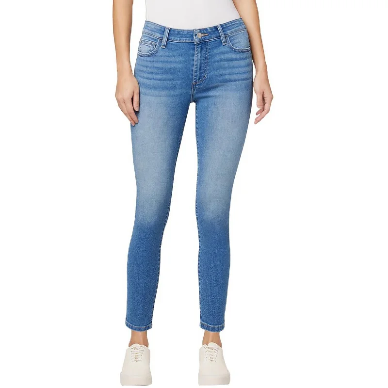 Joe's Womens Curvy Skinny Cropped Jeans