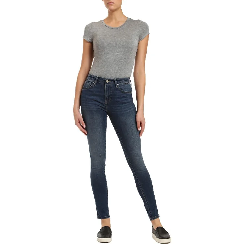 Mavi Jeans Womens Alissa High Rise Super Skinny Jeans