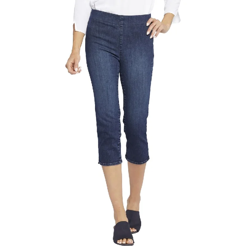 NYDJ Womens Dakota Mid-Rise Capri Cropped Jeans