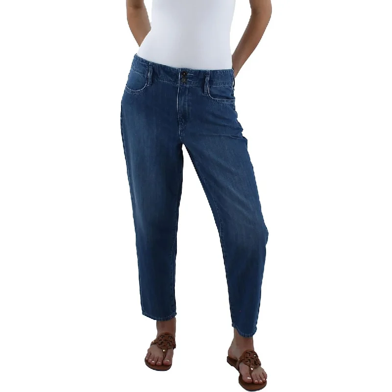 NYDJ Womens Iconic Organic Cotton Slimming Mom Jeans