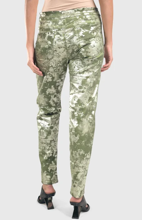 Alembika Jeans - FLORAL ICONIC STRETCH JEANS FINAL SALE ITEM