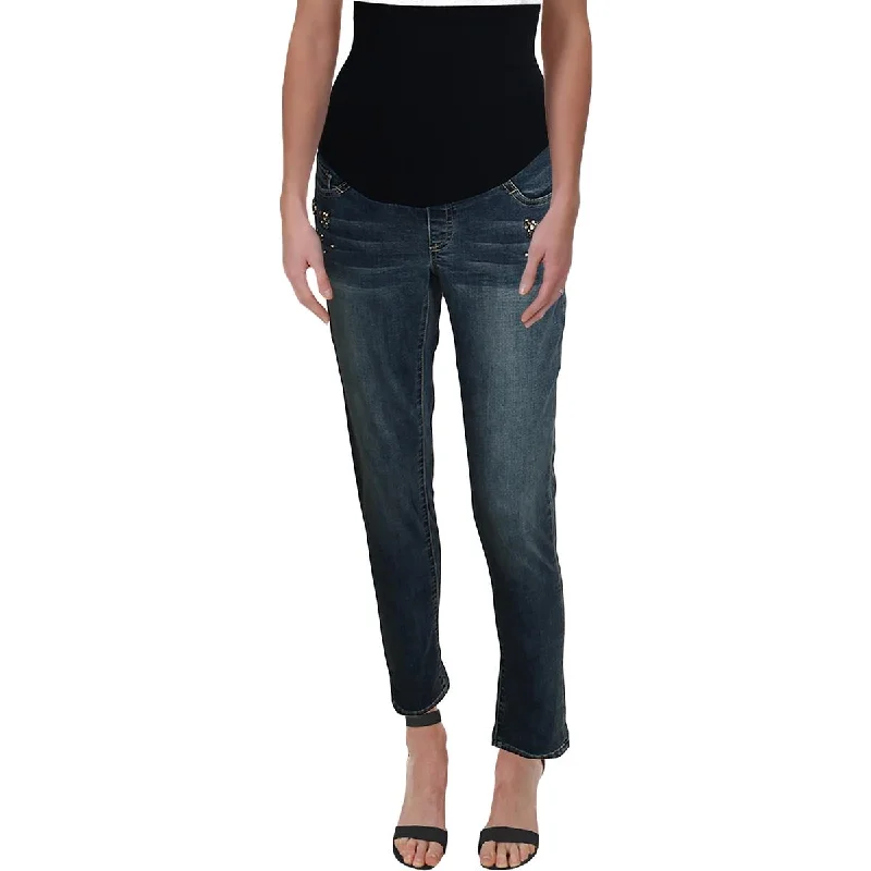 [BLANKNYC] Womens Over Belly Maternity Skinny Jeans