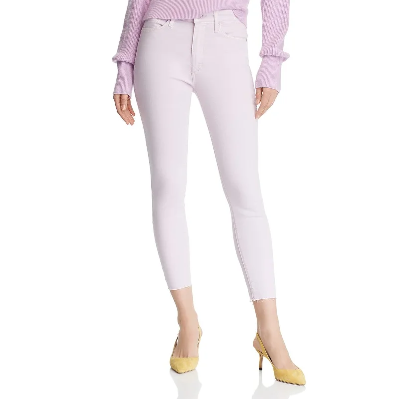 Joe's Womens Icon Denim Mid-Rise Colored Skinny Jeans