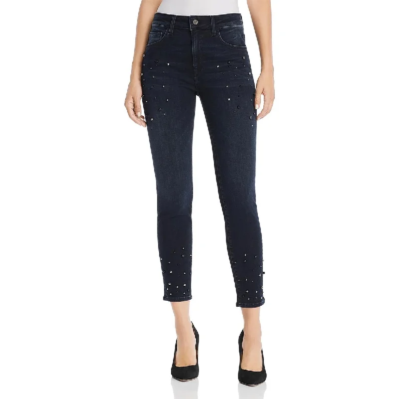 Mavi Womens Tess Denim High Rise Skinny Jeans