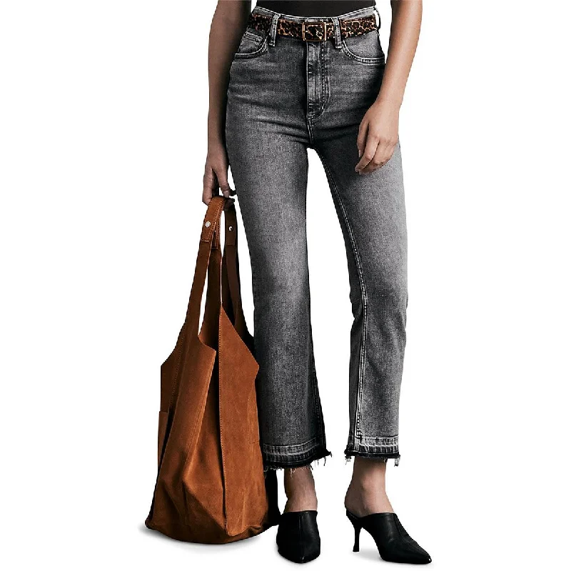 Rag & Bone Womens Casey Denim Ankle Flare Jeans