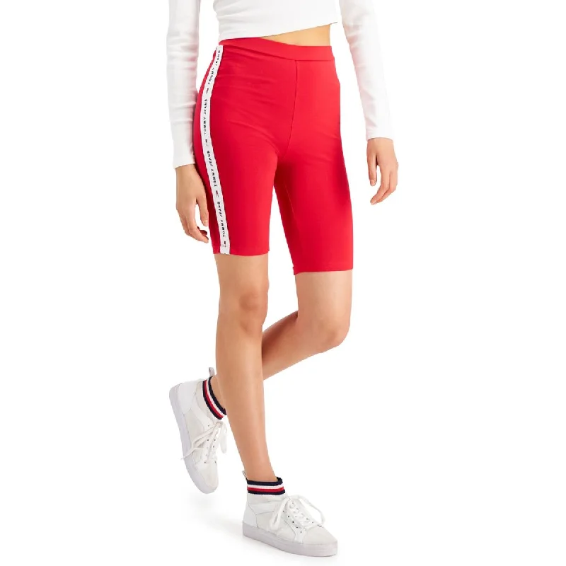 Tommy Jeans Womens Logo Fitness Bike Short