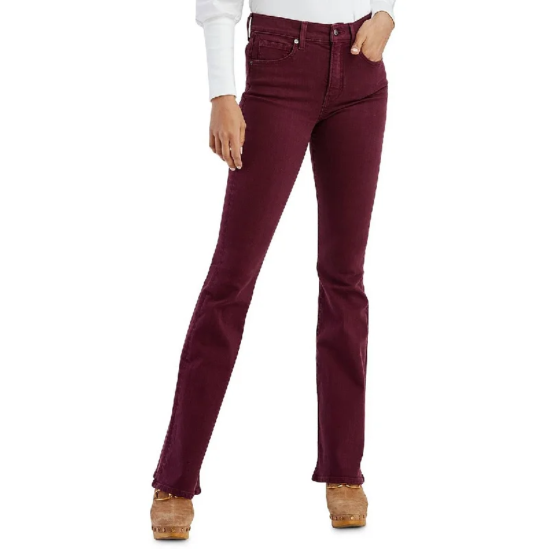 Veronica Beard Womens Beverly High Rise Skinny Flare Jeans