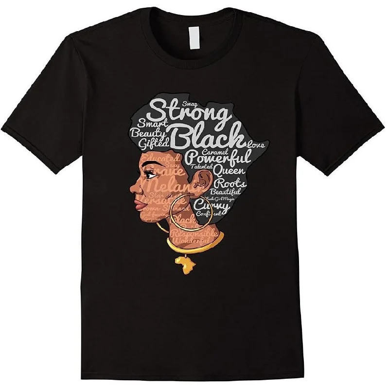 T-shirt Melanin Afro Motivation