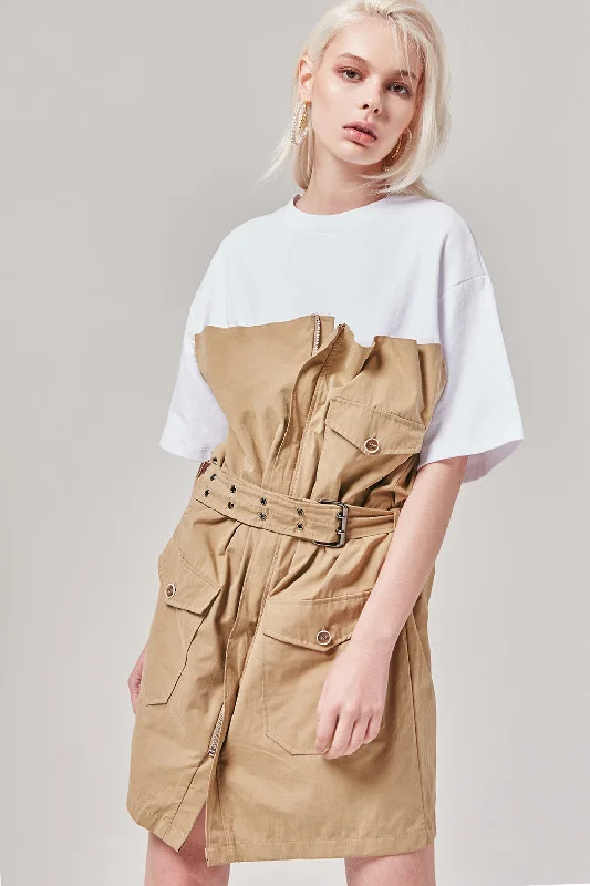 Attached T-Shirt Dress