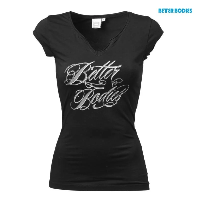 Better Bodies Raw Energy Tee - Black