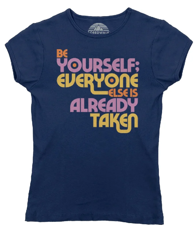 Women's Be Yourself T-Shirt - Oscar Wilde