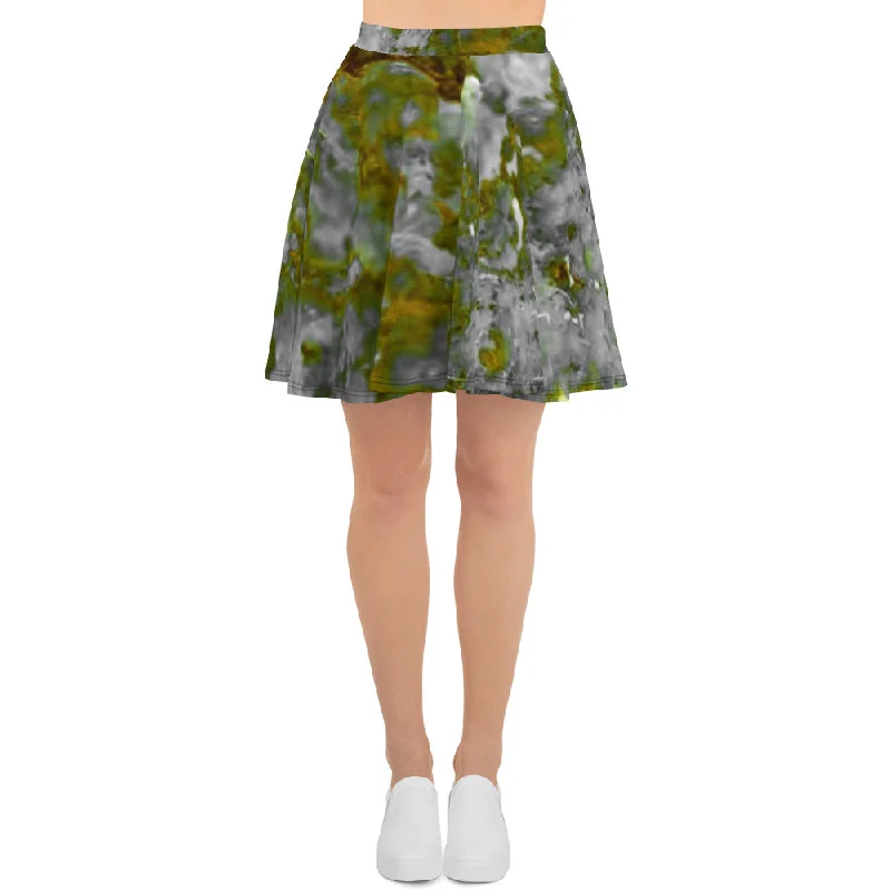 Bloom Within V Skater Skirt