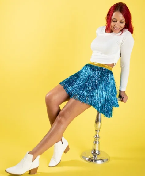 Tinsel Tier Skirt