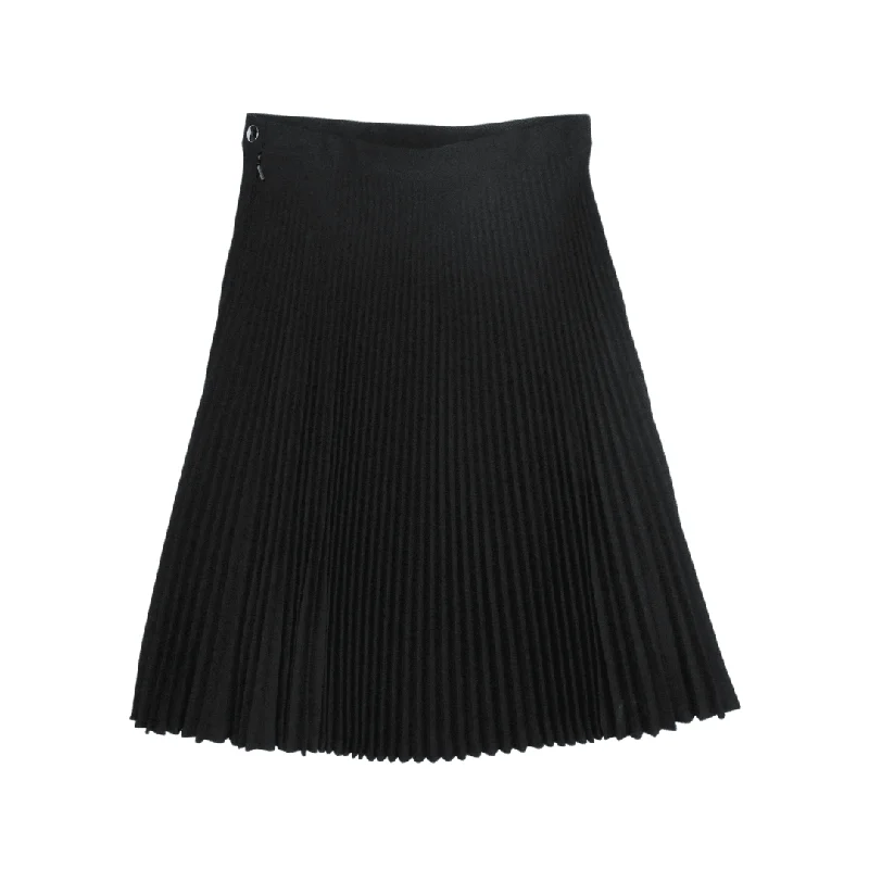 Versace Pleated Skirt - Women's 8