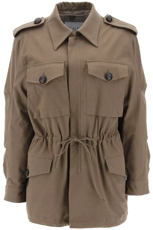 'bigli' Cotton Field Jacket  - Khaki