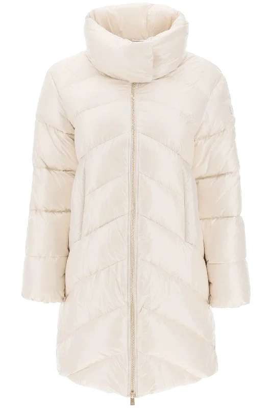 Edela Midi Down Jacket  - White