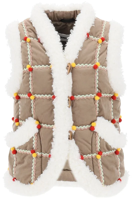 Folk Keptar Down Jacket  - Marrone