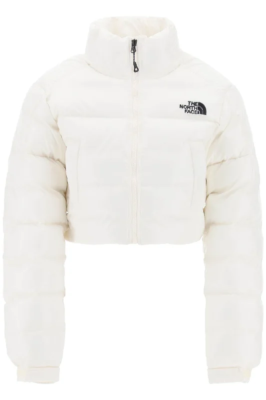 'rusta 2.0? Cropped Puffer Jacket  - Bianco