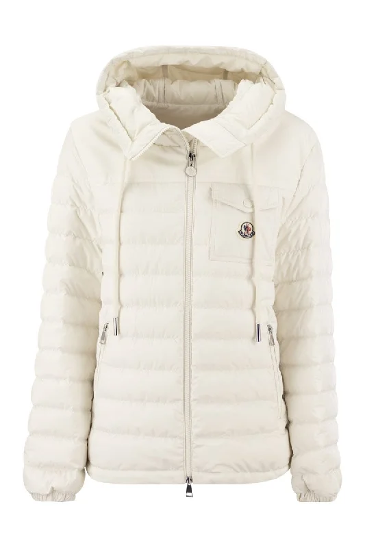 ACAMANTE - Short down jacket with hood