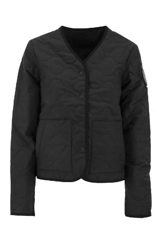 ANNEX LINER - Reversible jacket with black badge