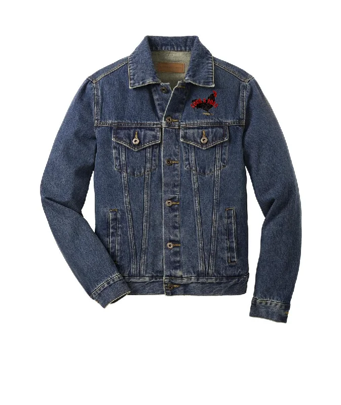 Cock n load 2 Embroidered Port Authority® Denim Jacket