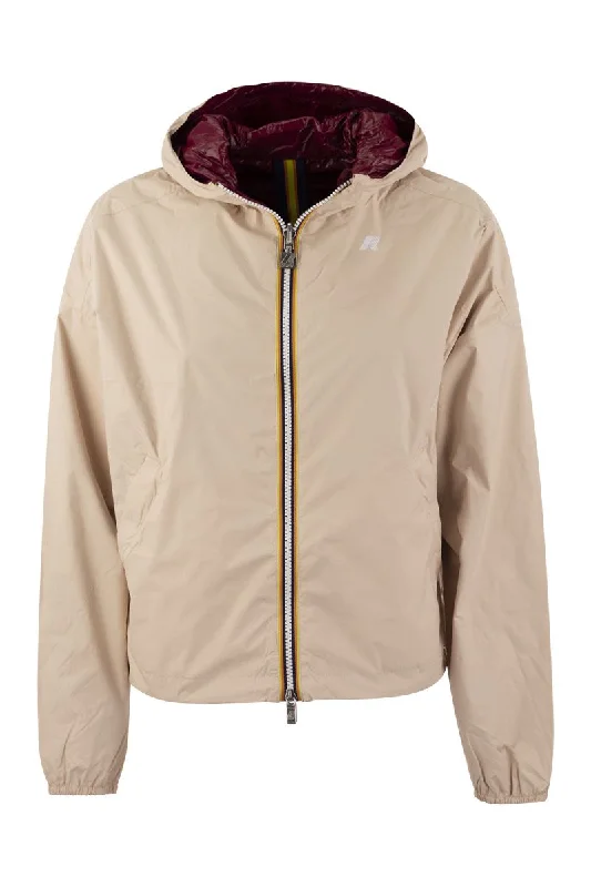 LAURETTE PLUS - Reversible Hooded Jacket