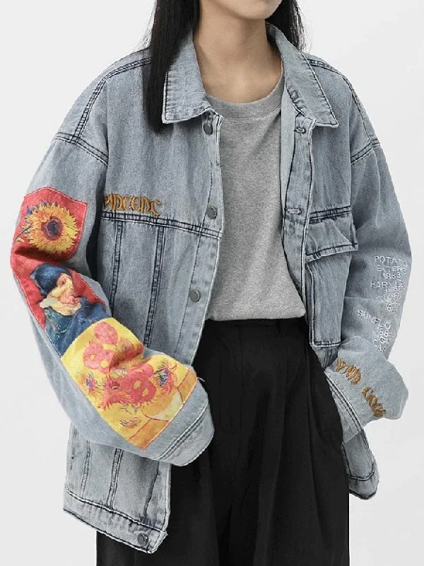 Vincent Van Gogh Denim Jacket