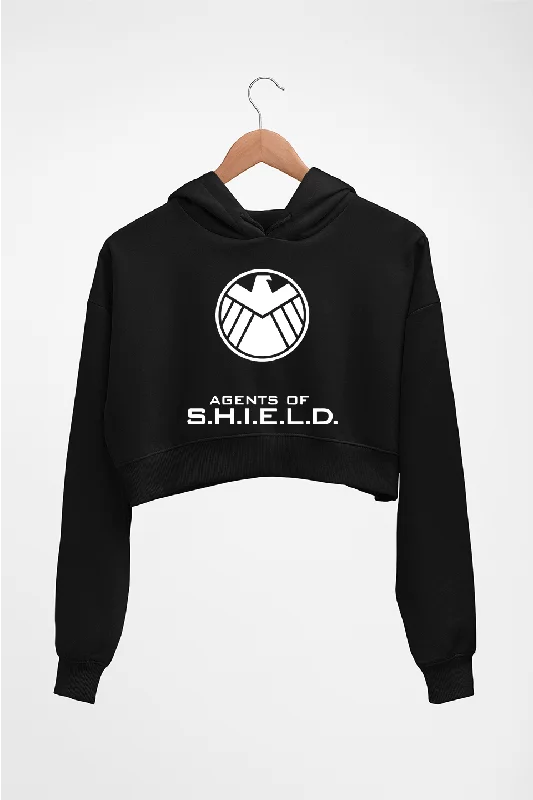 Agents of S.H.I.E.L.D Crop HOODIE FOR WOMEN