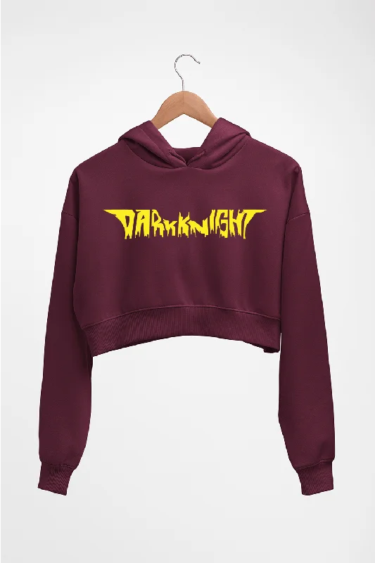 Barman Dark Kinght Crop HOODIE FOR WOMEN