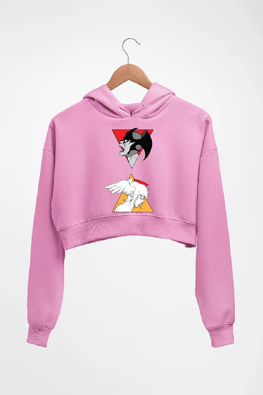 CryBaby Game Crop HOODIE FOR WOMEN