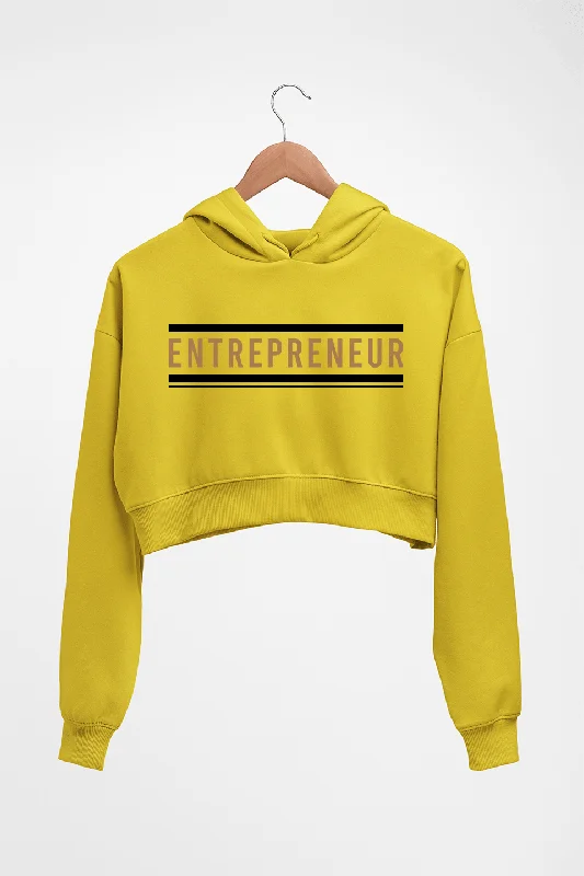 Entrepreneur Crop HOODIE FOR WOMEN