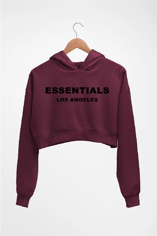 Essentials Crop HOODIE FOR WOMEN