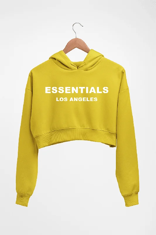 Essentials Crop HOODIE FOR WOMEN