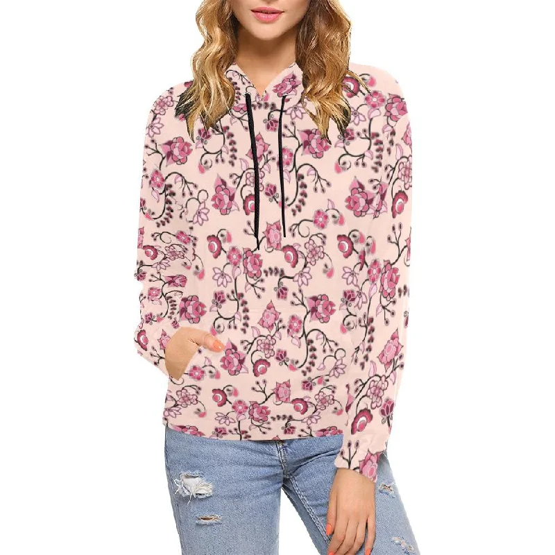 Floral Amour Hoodie for Women (USA Size)