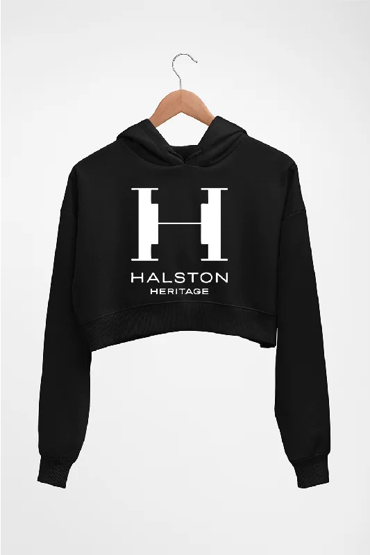 Halston Crop HOODIE FOR WOMEN