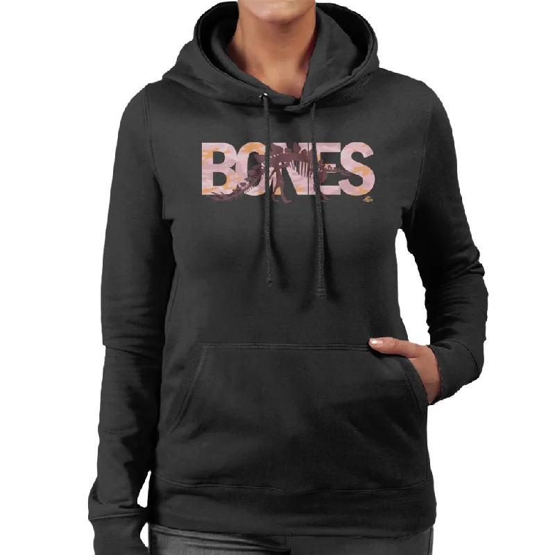 Jurassic Park Spinosaurus Bones Women's Hooded Sweatshirt