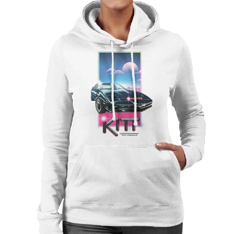 Knight Rider Knight Industries Two Thousand Women's Hooded Sweatshirt