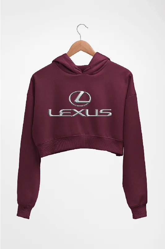 Lexus Crop HOODIE FOR WOMEN