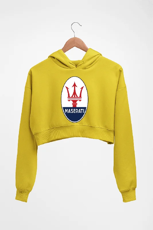 Maserati Crop HOODIE FOR WOMEN