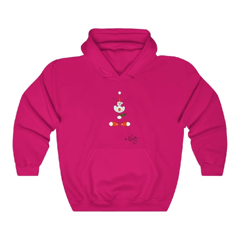 Smile Reindeer,Unisex Heavy Blend™ Hooded Sweatshirt