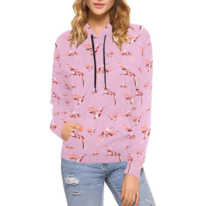 Strawberry Pink Hoodie for Women (USA Size)