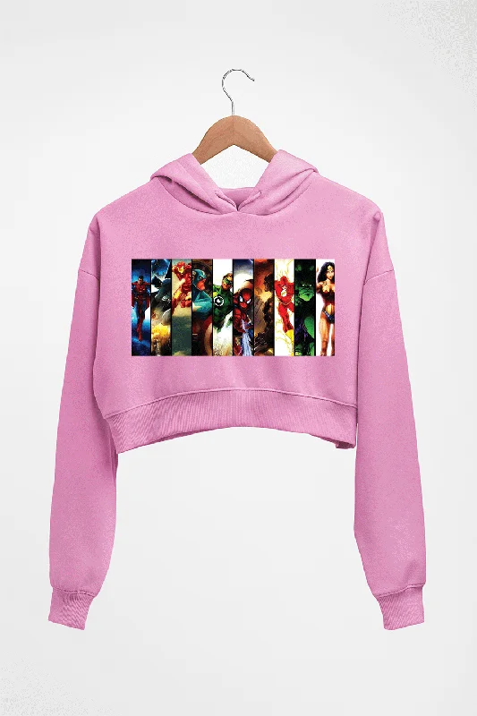 Superhero Crop HOODIE FOR WOMEN