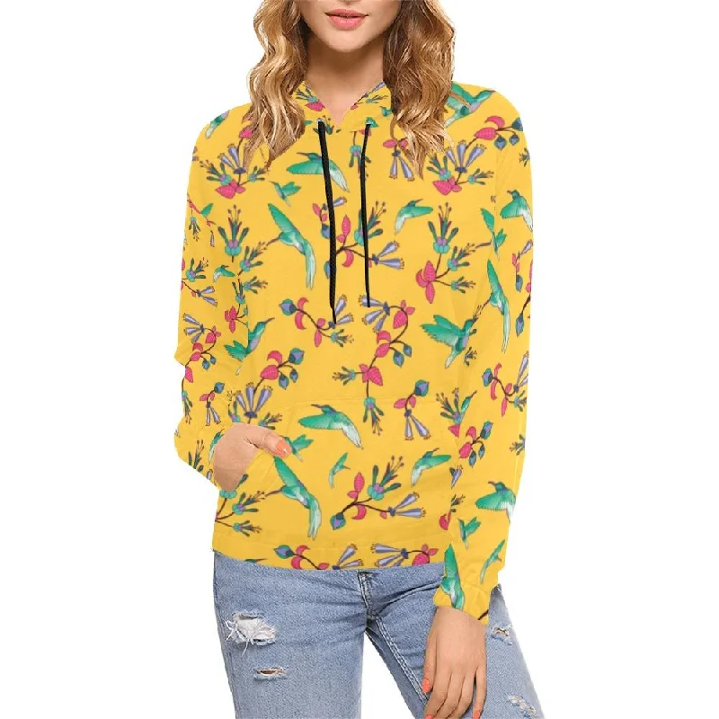 Swift Pastel Yellow Hoodie for Women (USA Size)