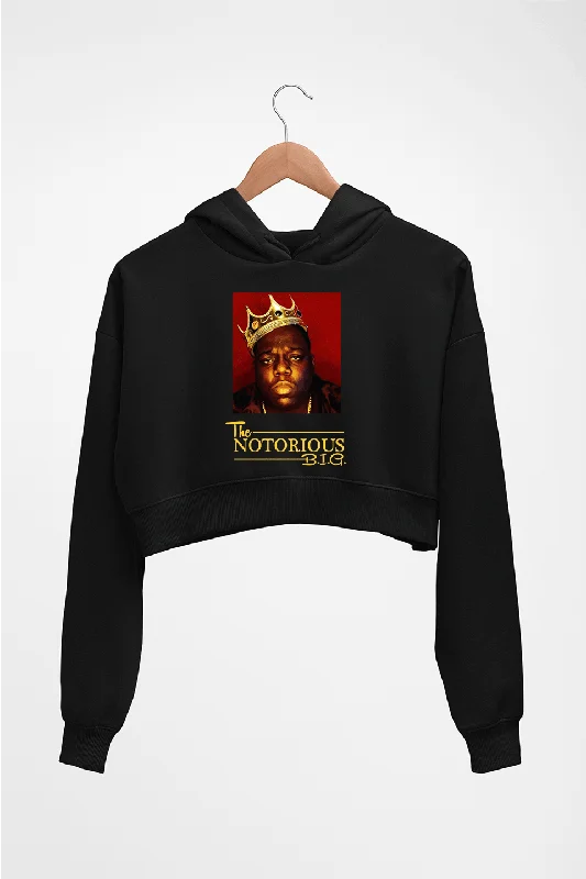 The Notorious Big Crop HOODIE FOR WOMEN