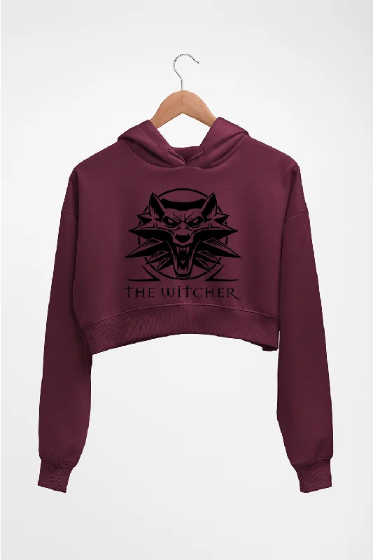 The Witcher Crop HOODIE FOR WOMEN